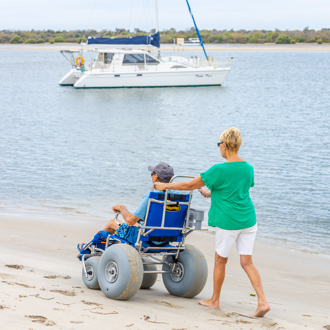 Wheeleez™ Sandcruiser Arazi / Plaj Tekerlekli Sandalyesi