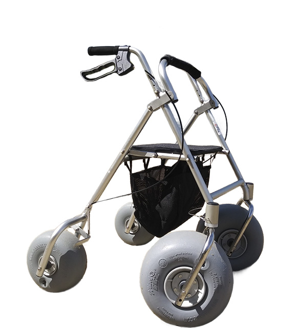 Wheeleez™ Arazi Tipi Rollator.