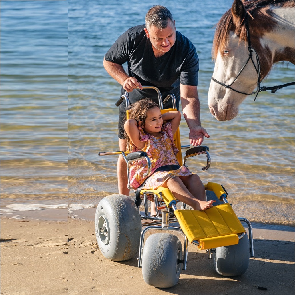 Wheeleez™ Sandpiper Arazi / Plaj Tekerlekli Sandalyesi